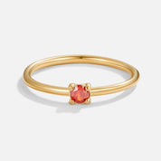 Ruby July Birthstone Ring - NAVALLIRing