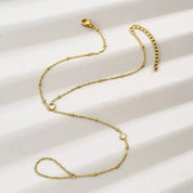 Sabine Sleek Anklet - Anklets - Gold - 2