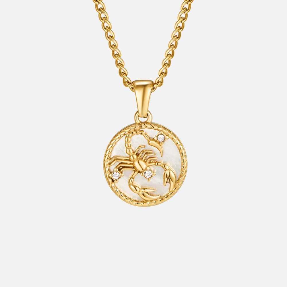 Sabine Zodiac Necklace - Necklace - November - Scorpio - 15