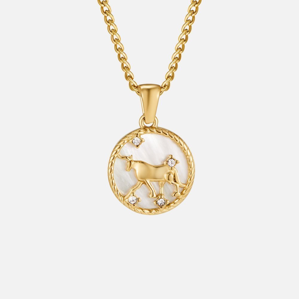 Sabine Zodiac Necklace - Necklace - May - Taurus - 9