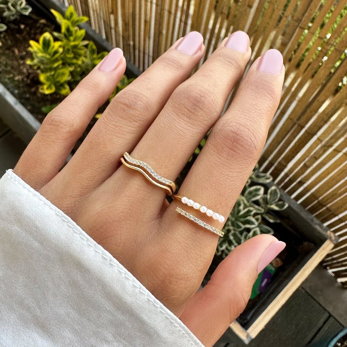 Selene Crystal Ring - NAVALLIRing