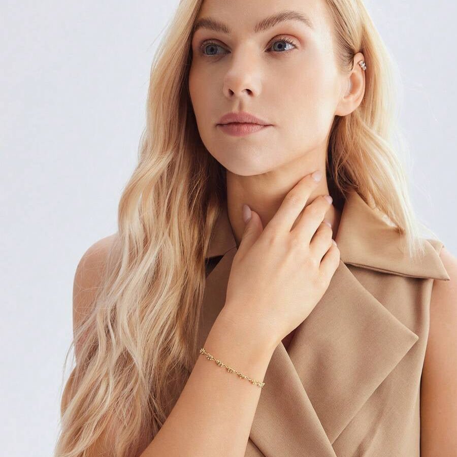 Selene Gold Bracelet - Gold - 5