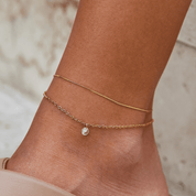Selina Whisper Anklet - anklet - Gold - 1
