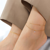 Selina Whisper Anklet - anklet - Gold - 4