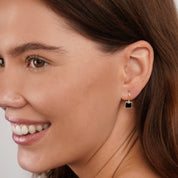 Sienna Crystal Black Earrings - NAVALLIEarrings