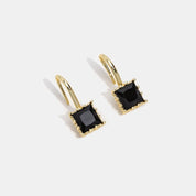 Sienna Crystal Black Earrings - Earrings - 2