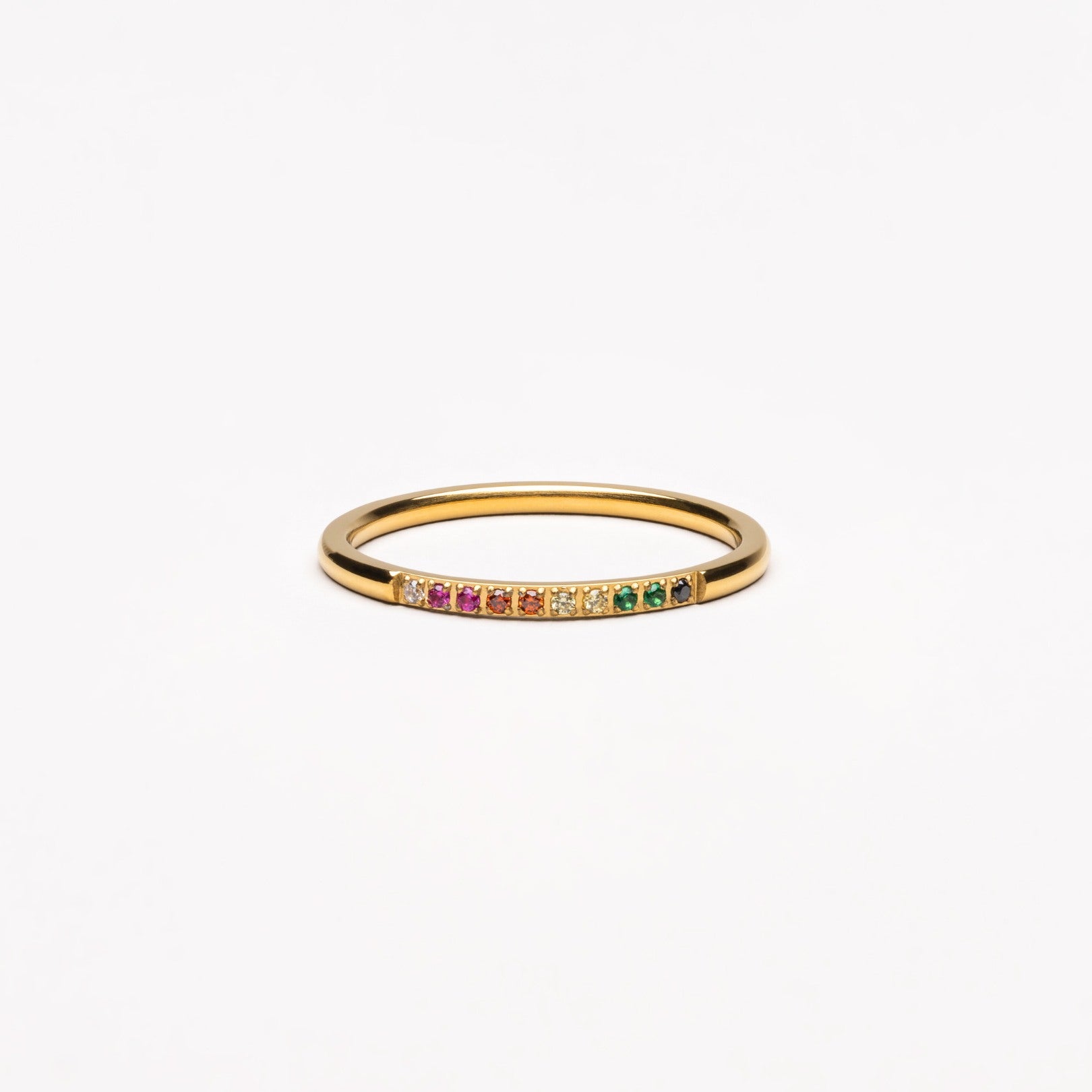 Sienna Crystal Ring - 6 - Gold - 2
