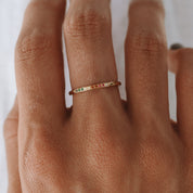 Sienna Crystal Ring - 6 - Gold - 1