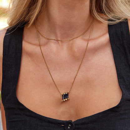 Sierra Midnight Pendant Necklace - My StoreNecklace
