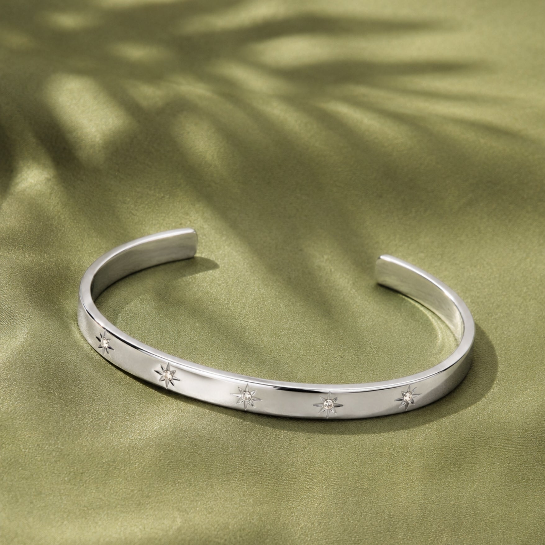 Stardust Silver Cuff