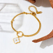 Sofia Clover Anklet - Anklet - 3