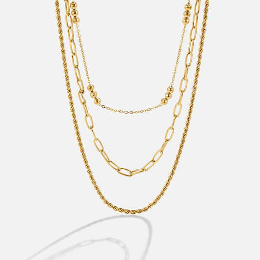 Sofia Gold Multi Layered Necklace - My StoreNecklace