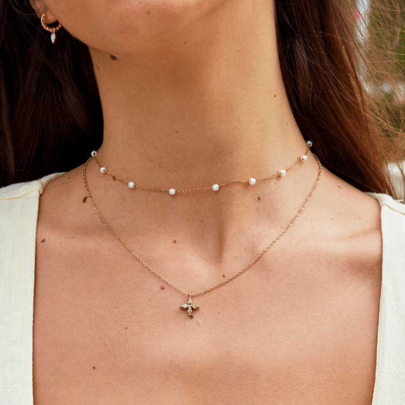 Solara Crystal Necklace - NAVALLINecklace