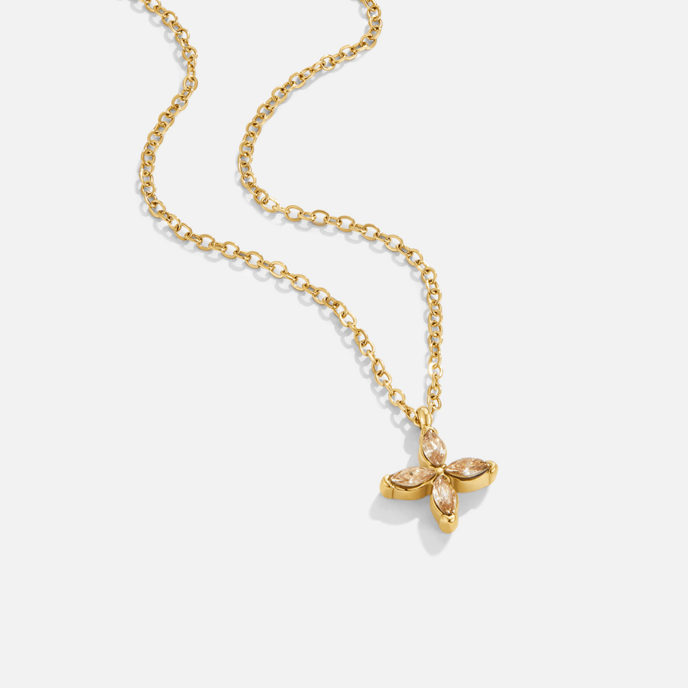 Solara Crystal Necklace - NAVALLINecklace