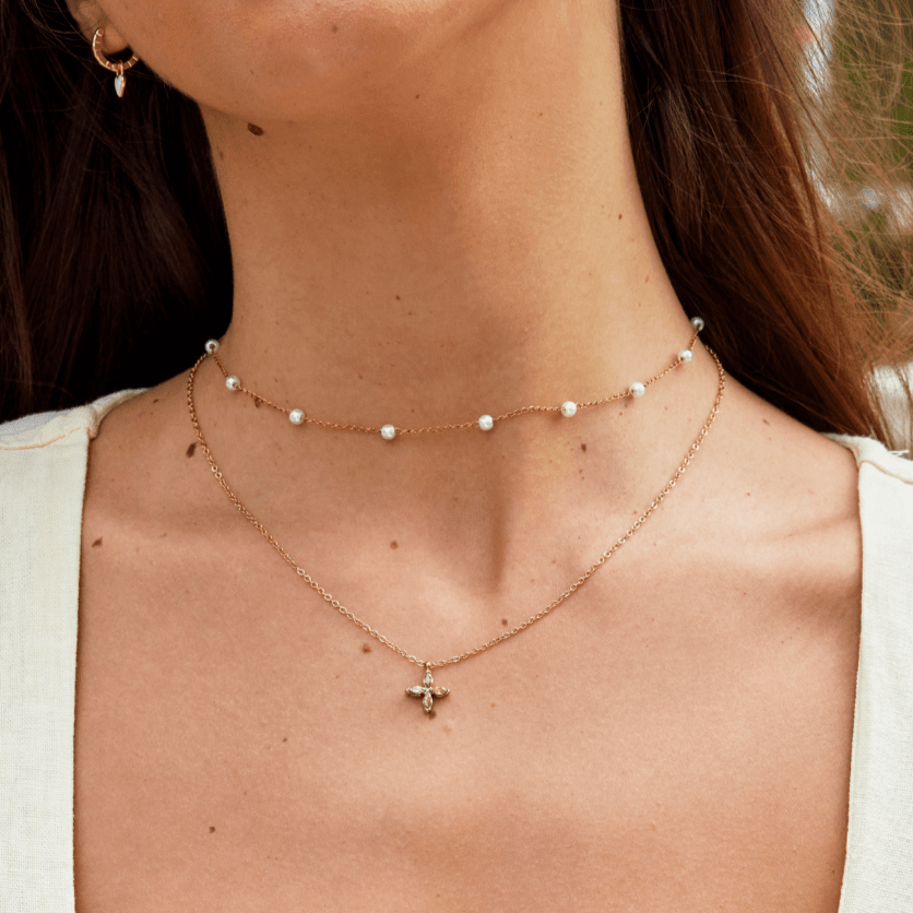 Solara Crystal Necklace - Necklace - 1