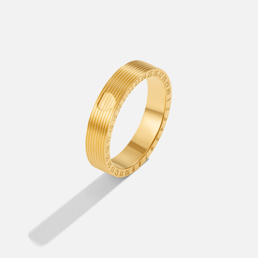 Soleil Minimalist Gold Ring - Ring - US 6 | UK L - 2