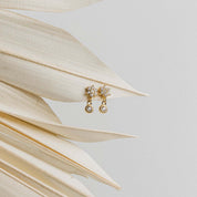 Soraya Petite Studs - Gold - 2