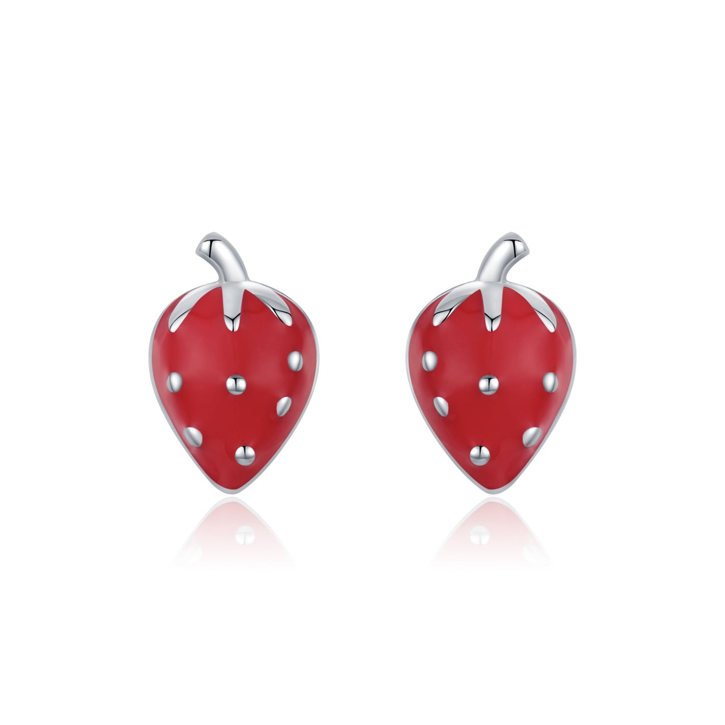 Strawberry Stud Earrings - NAVALLI
