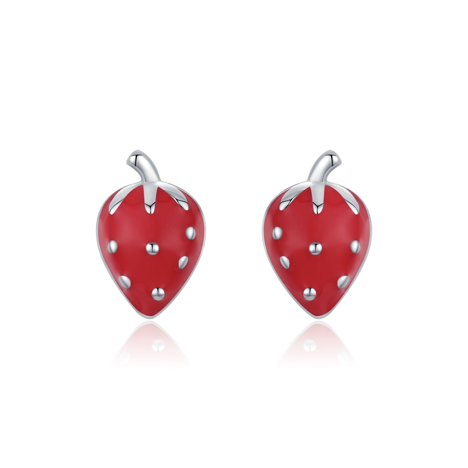 Strawberry Stud Earrings - 2