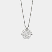 Midday Sun Silver Necklace