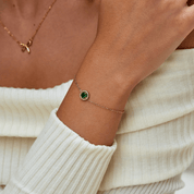 Sylvia Emerald Crystal Bracelet - NAVALLIBracelet