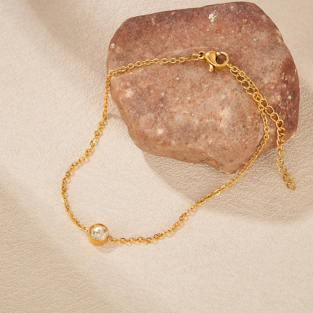 Sylvie Glimmer Anklet - NAVALLIAnklet