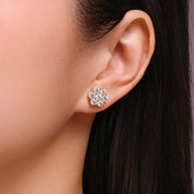 Talia Gold Studs - 11.7mm/0.46inch - 1