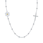 Talia Silver Necklace - NAVALLI