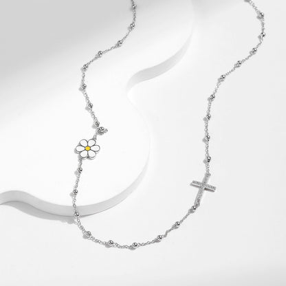 Talia Silver Necklace - NAVALLI