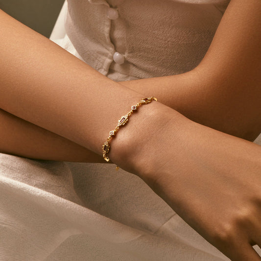 Talia Sterling Silver Bracelet - NAVALLI