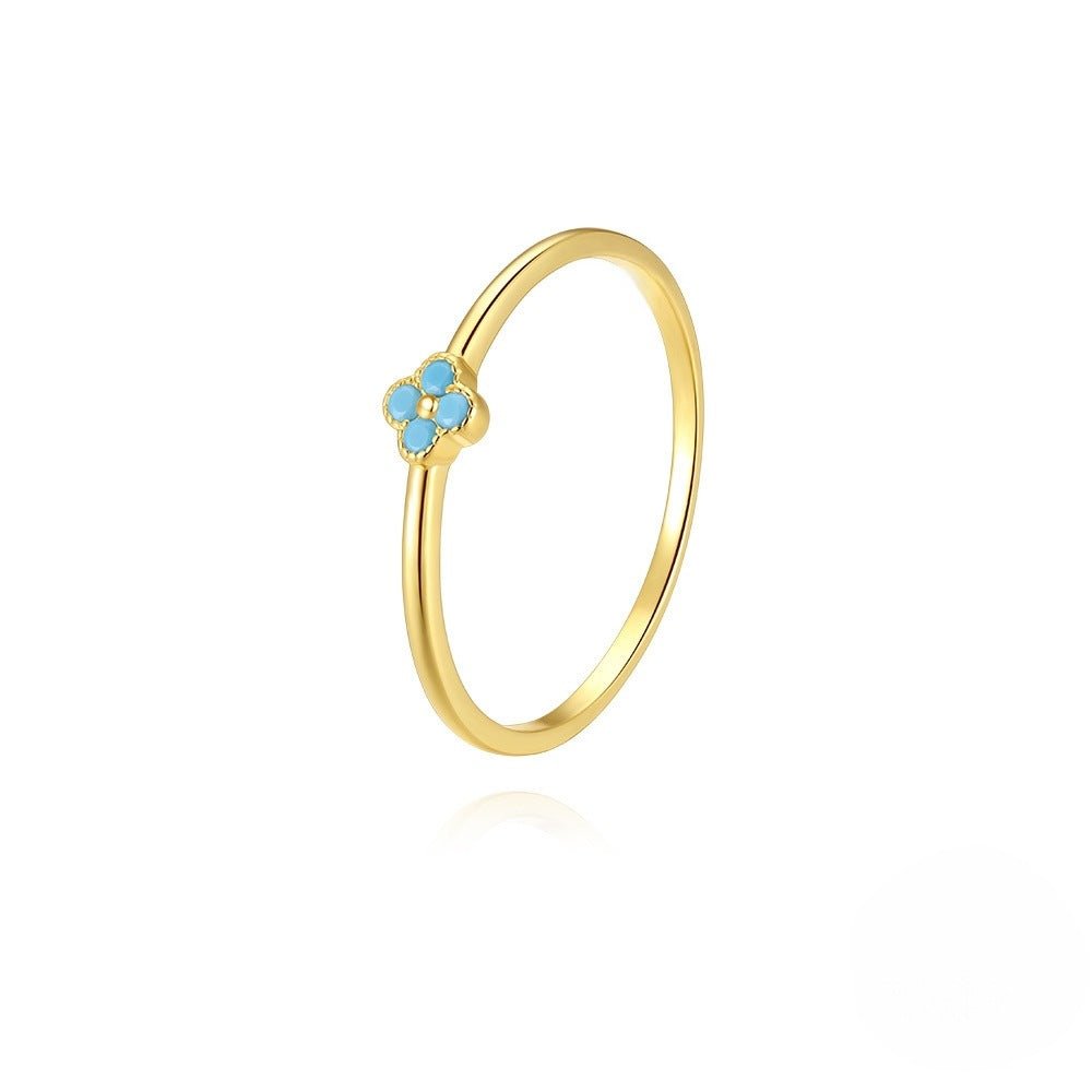 Teya Aqua Blue Ring - 5 - 2