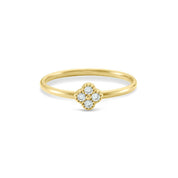 Teya Crystal Ring - 5 - 6