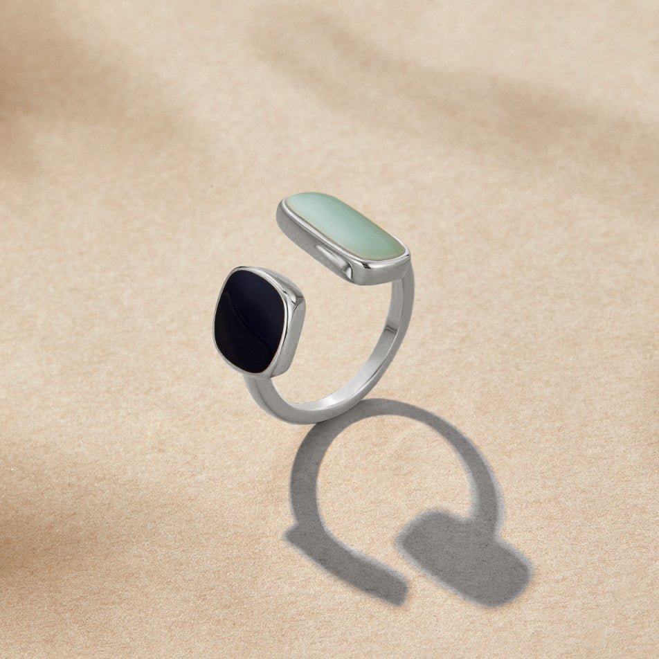 The Dualist Silver Ring - Ring - 5 - 7 - 2