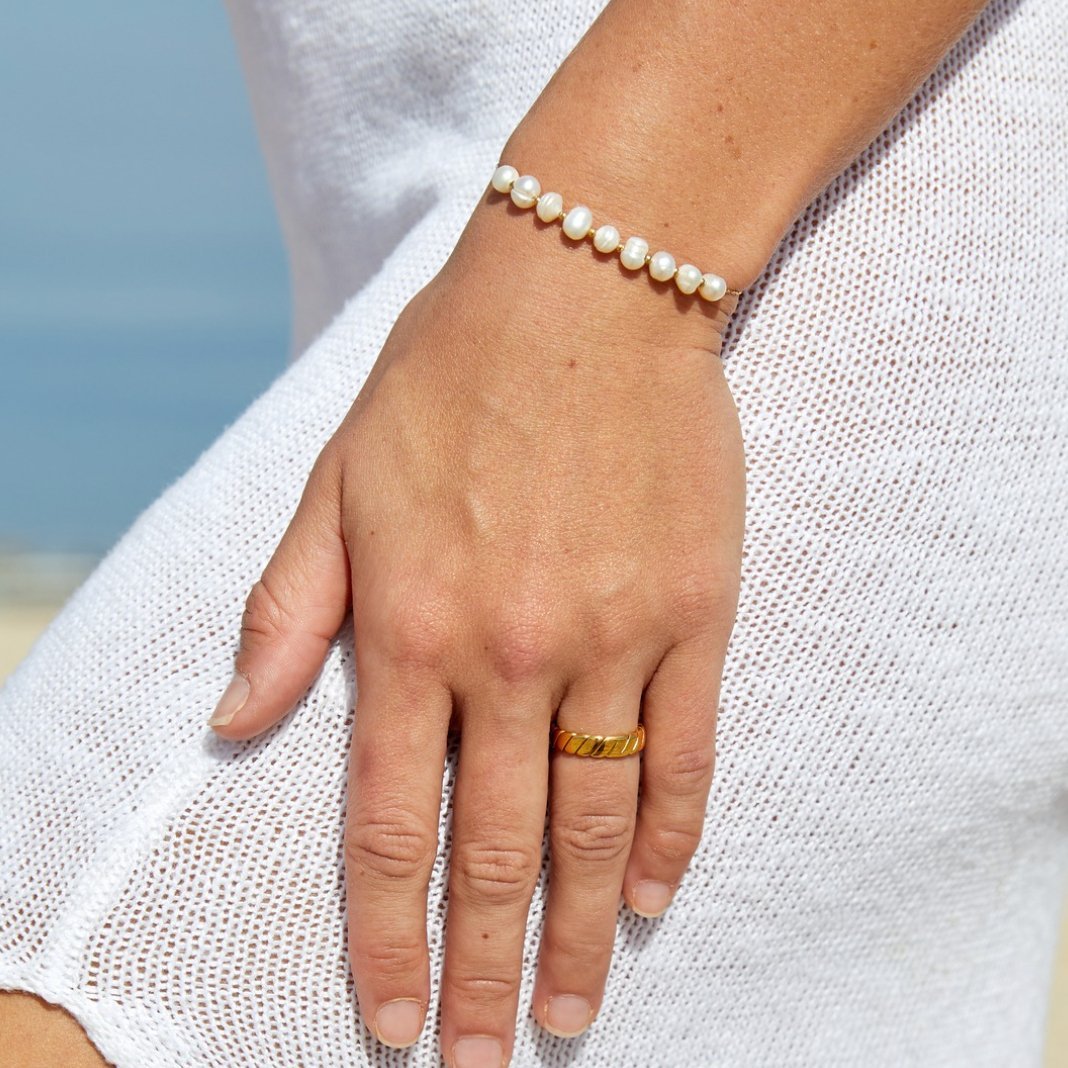Thea Freshwater Pearl Bracelet - NAVALLIBracelet