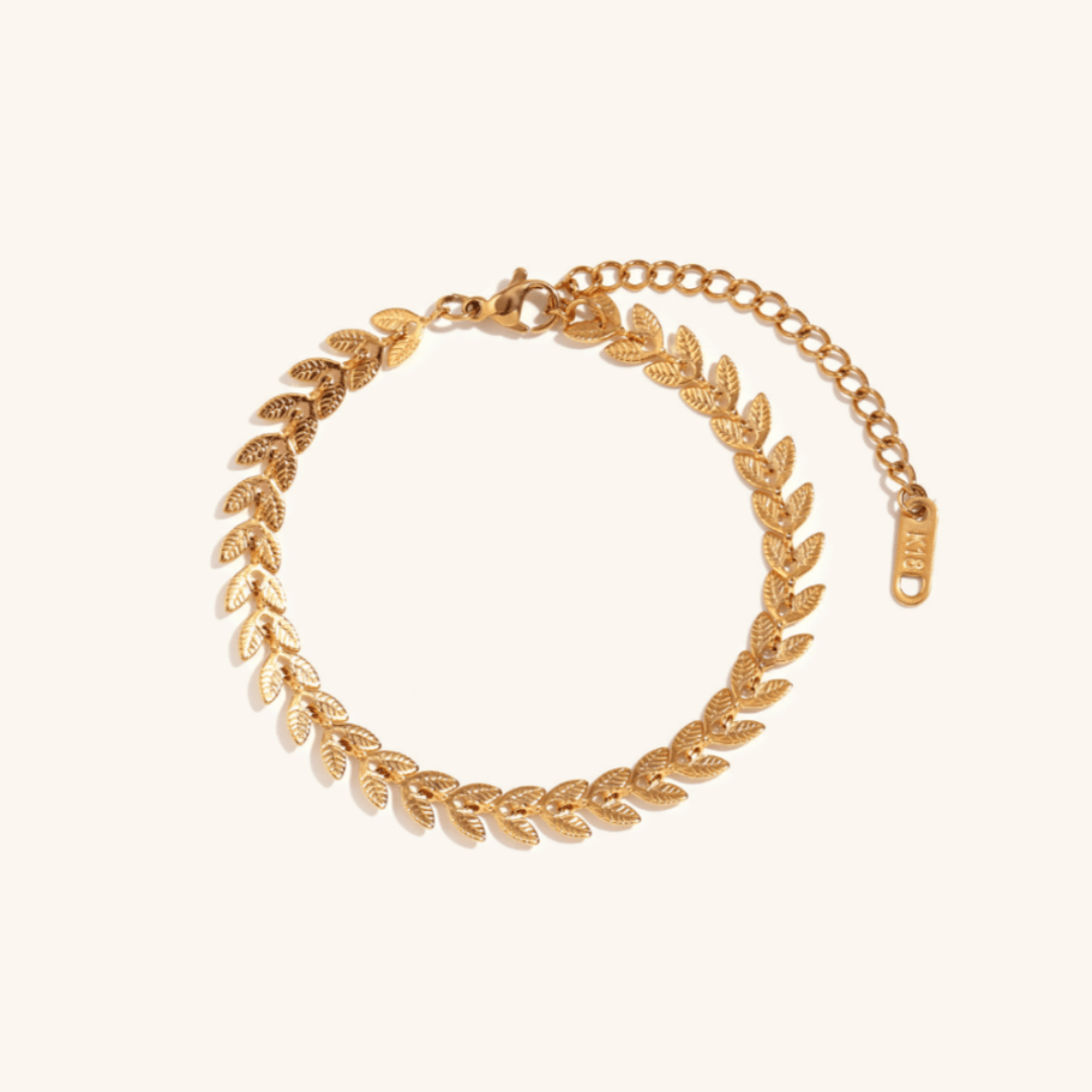 Therese Classic Gold Anklet - Anklet - Gold - 4