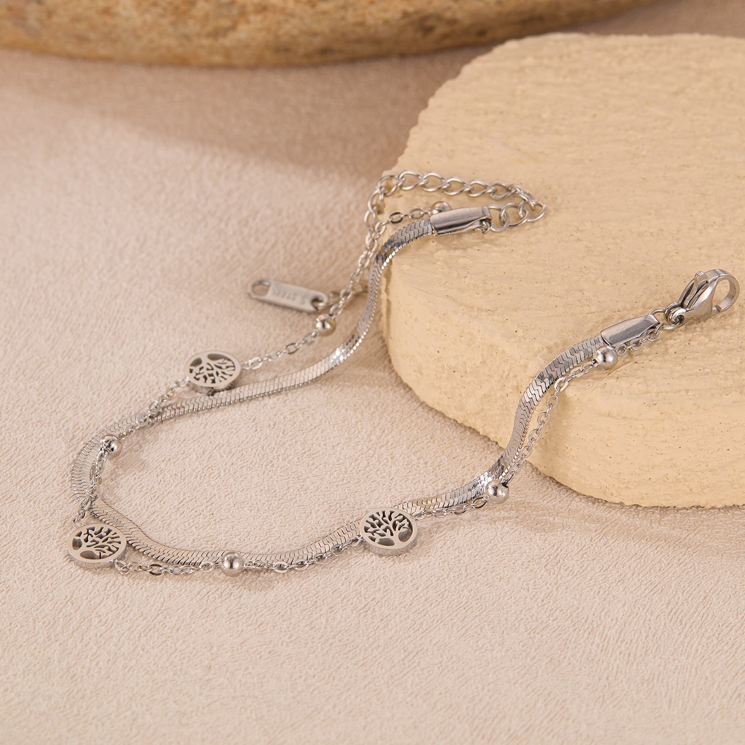 Tree of Life Bracelet - Silver - 6