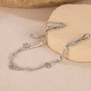 Tree of Life Bracelet - Silver - 6