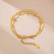 Tree of Life Bracelet - Gold - 3
