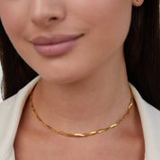 Ulina Gold Necklace - NAVALLINecklace