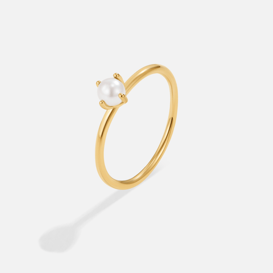 Uma Single Pearl Ring