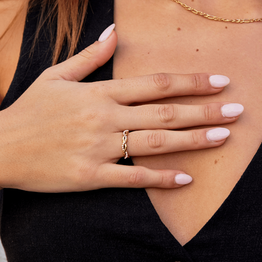 Ursa Pearl Ring - Ring - US 6 | UK L - 1