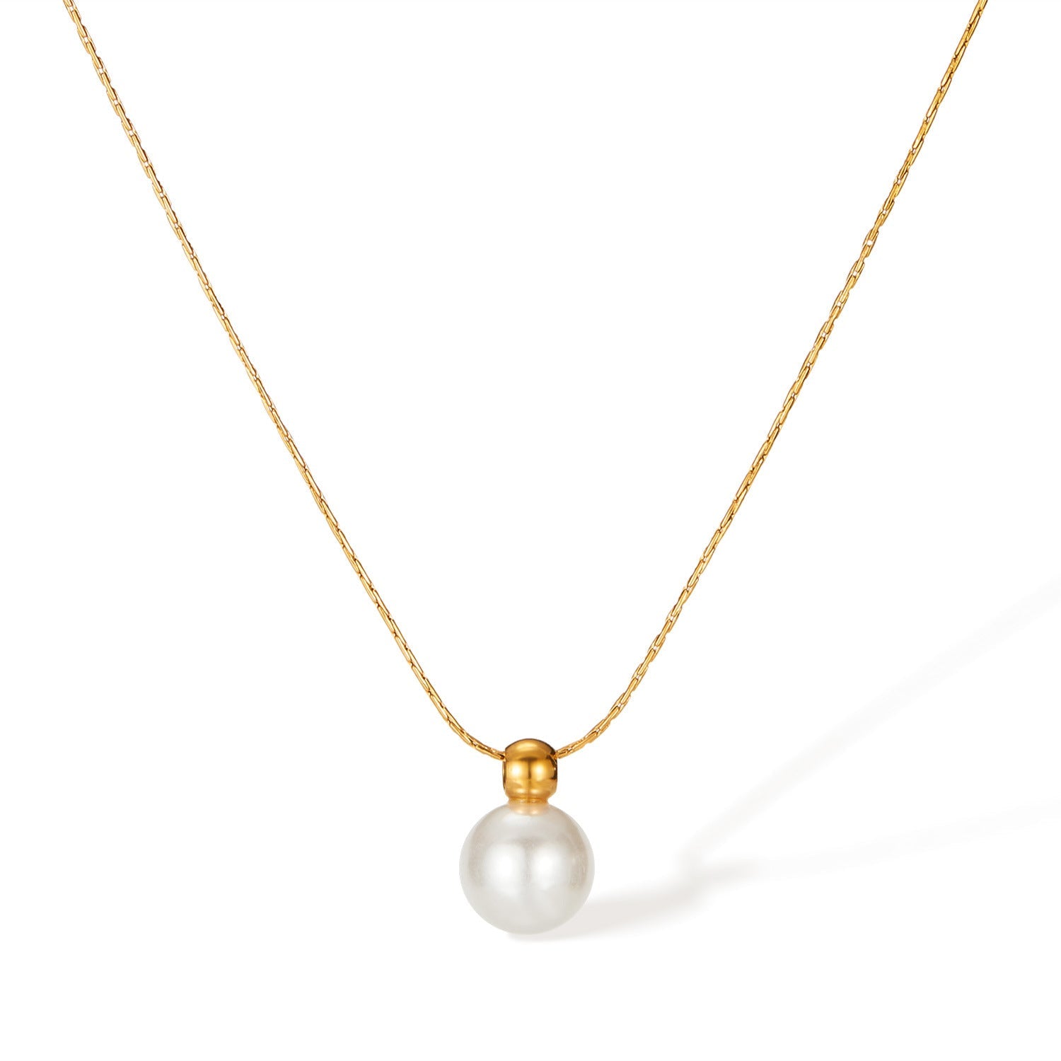 Vera Pearl Drop Necklace - 2