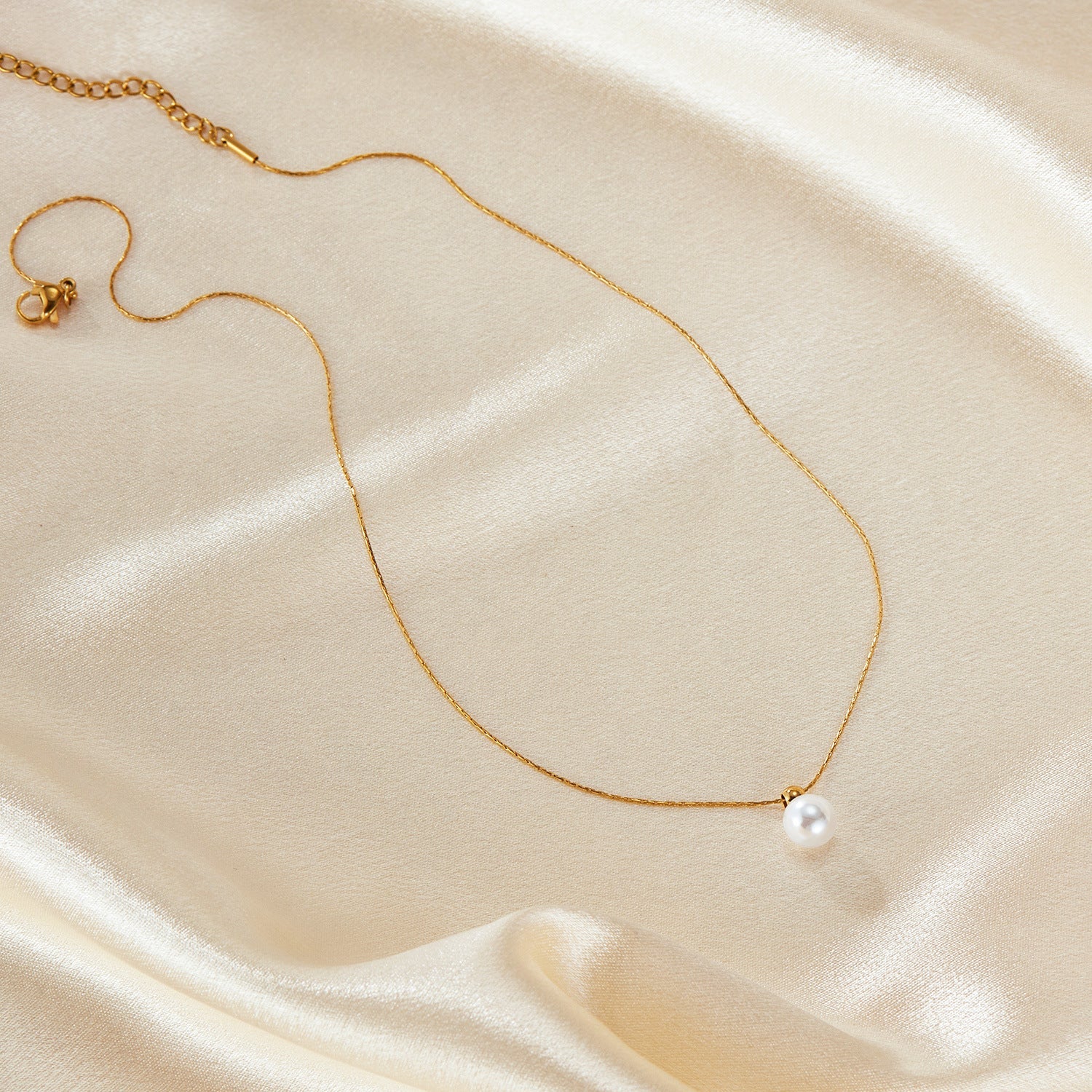 Vera Pearl Drop Necklace - 5