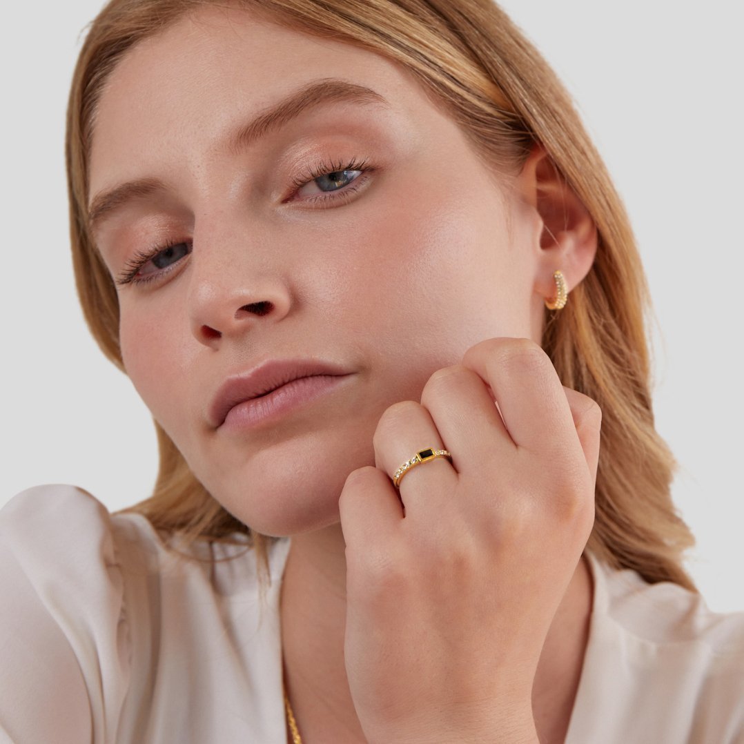 Wren Onyx Ring - NAVALLIRing
