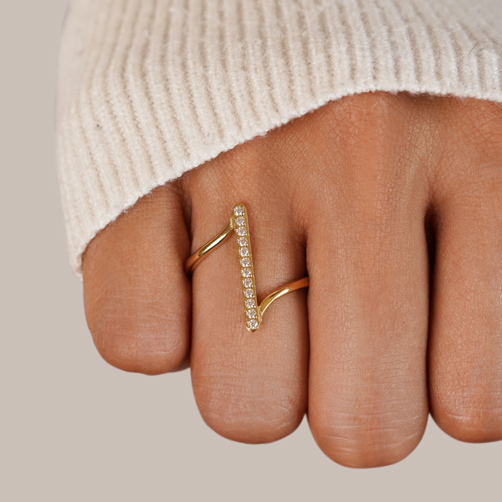 Xena Twisted Ring - NAVALLIRing