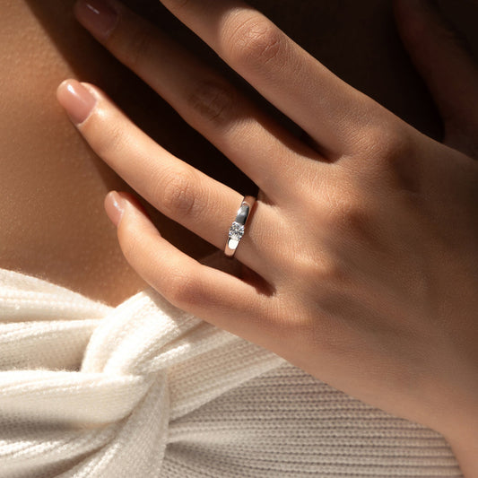 Yasmin Silver Ring - NAVALLI