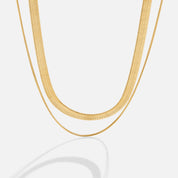 Ysolde Gold Necklace - NAVALLINecklace