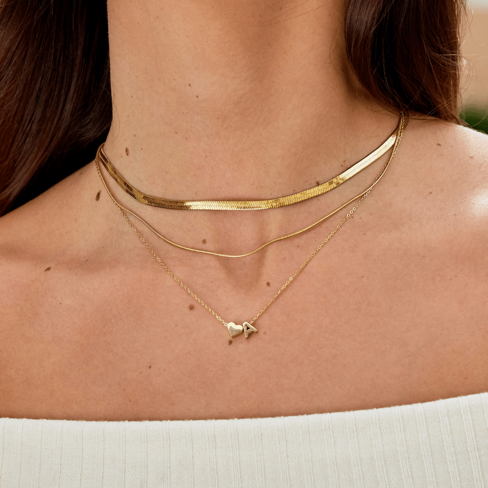 Ysolde Gold Necklace - NAVALLINecklace