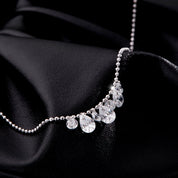 Yumi Silver Pendant Necklace - NAVALLI