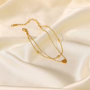 Zara Classic Gold Anklet - NAVALLI